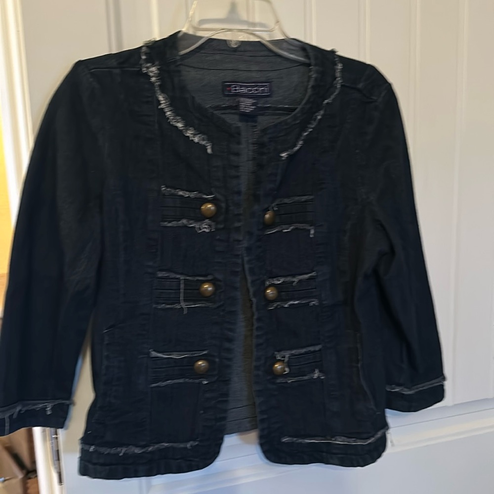 Denim Jacket 3/4 sleeve